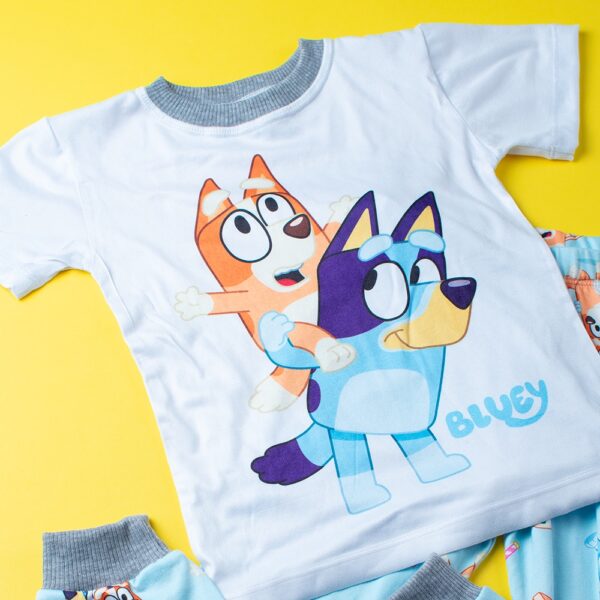 Bluey Design Short Sleeve Pajama Set - Image 2