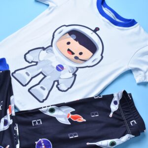 Astronaut Short Sleeve Pajama Set
